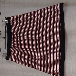 Knitted weaved skirt by Zara Knit size S